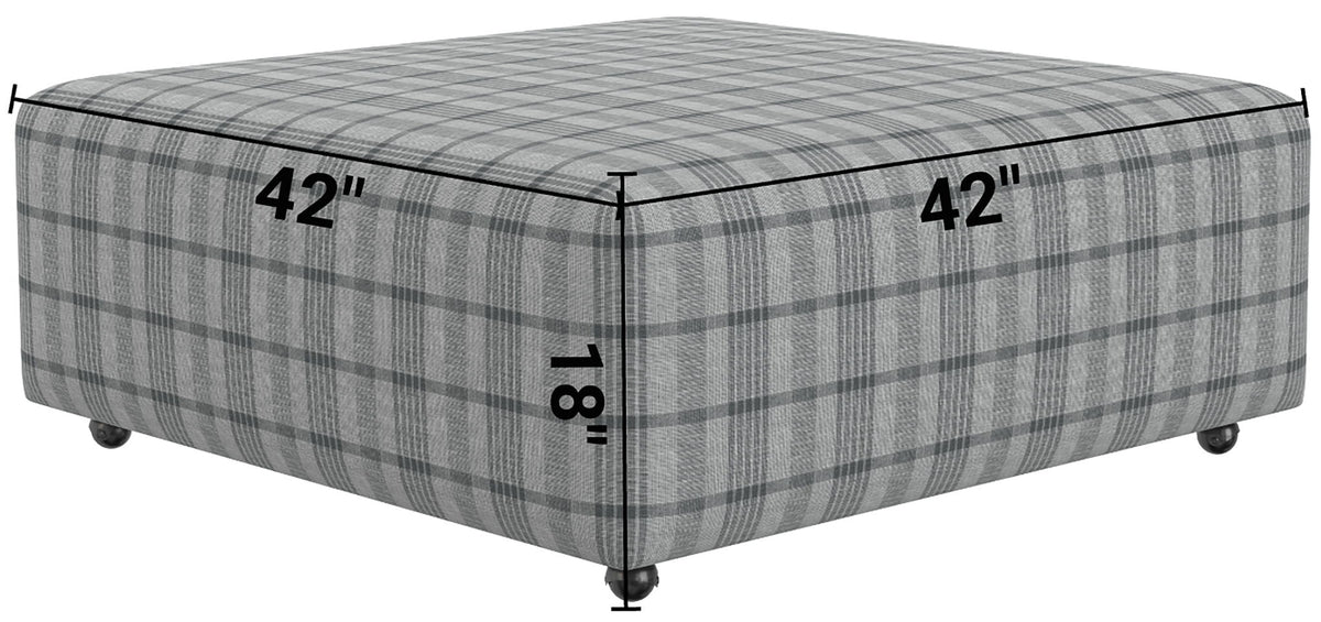 Chappy - Castered Cocktail Ottoman