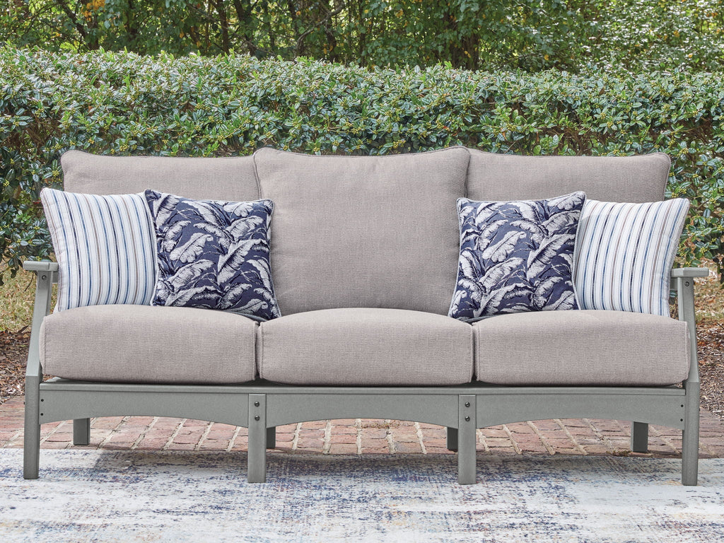 Cove Beach - Sofa With Cushion - Gray