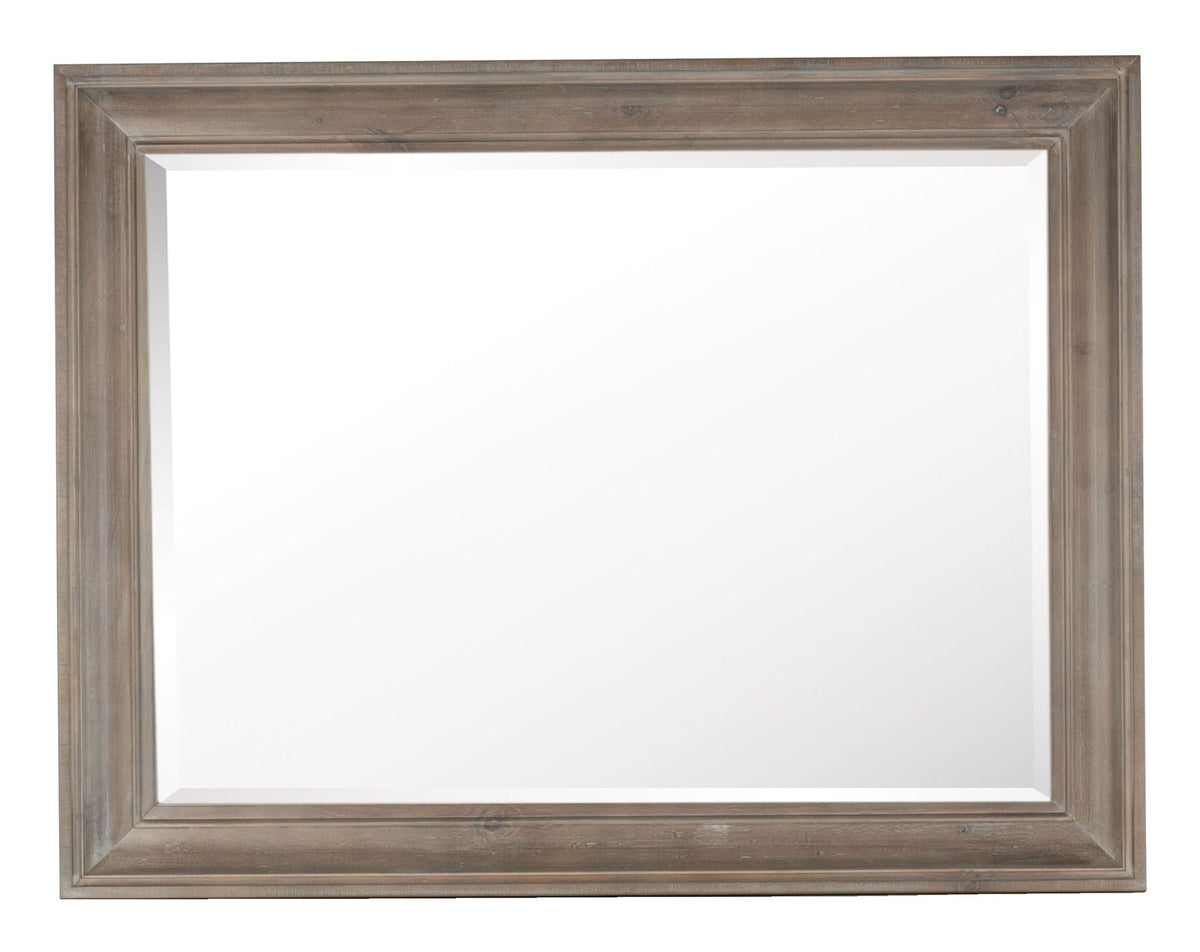 Lancaster - Landscape Mirror - Dovetail Gray