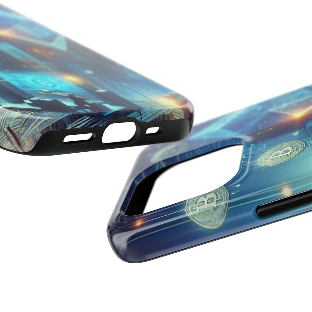 Phone Case - Cryptocurrency Enthusiasts Futuristic Design