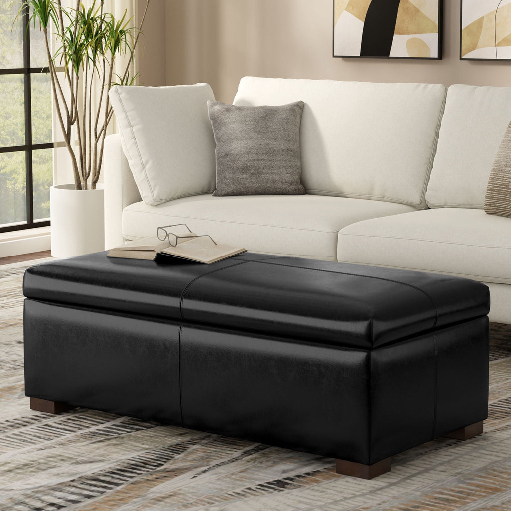 Gabbie - Coffee Table Upholstered Storage Ottoman
