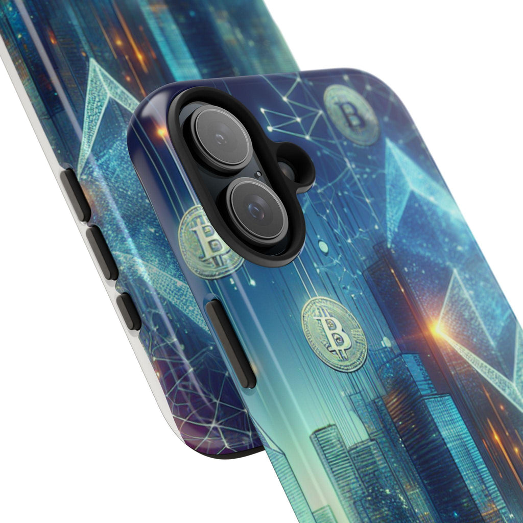 Phone Case - Cryptocurrency Enthusiasts Futuristic Design