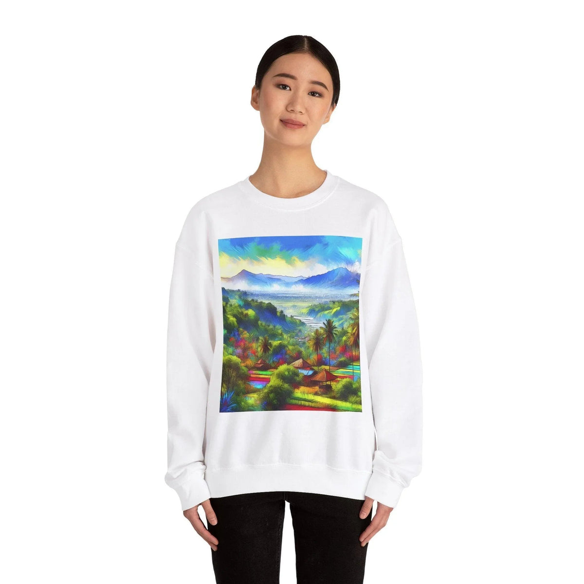 Mountain Watercolor Sweatshirt