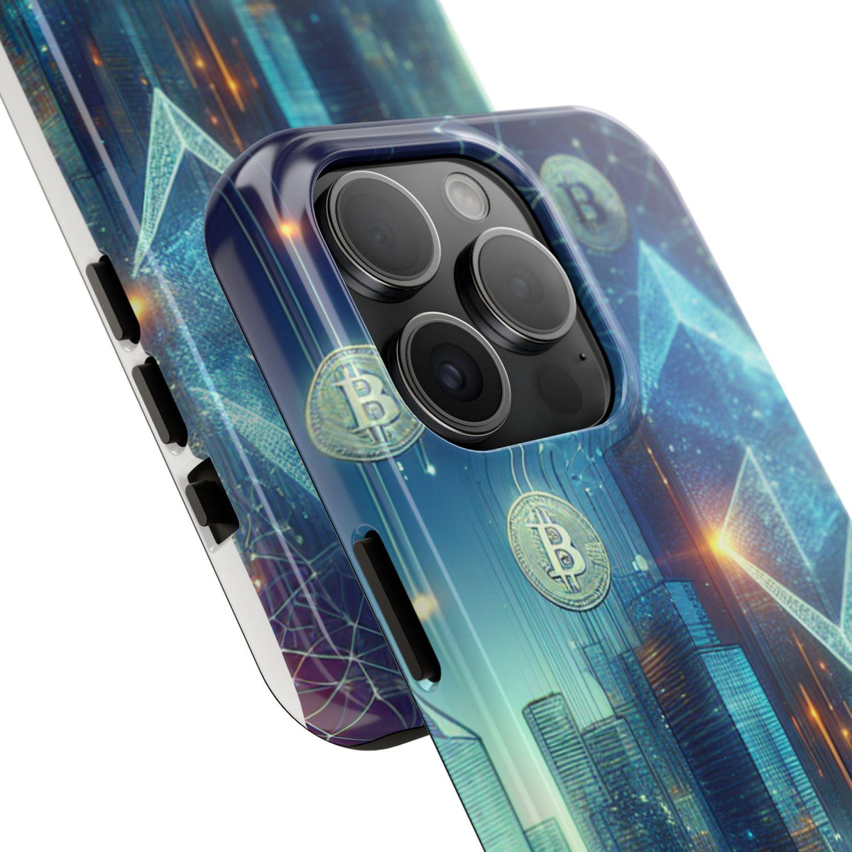 Phone Case - Cryptocurrency Enthusiasts Futuristic Design