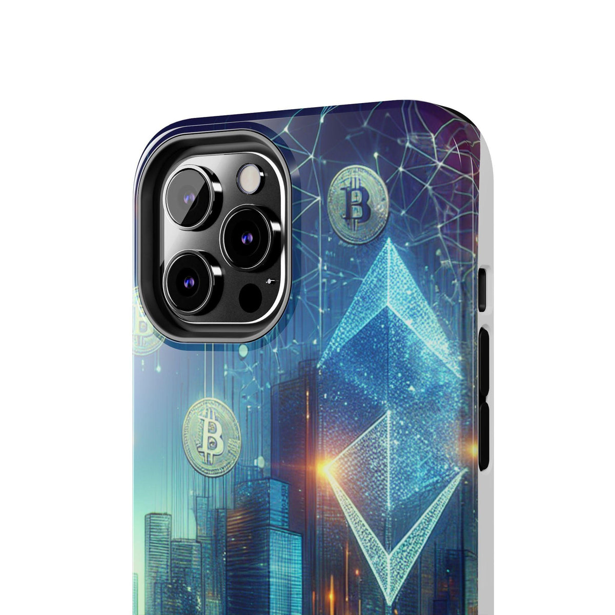 Phone Case - Cryptocurrency Enthusiasts Futuristic Design