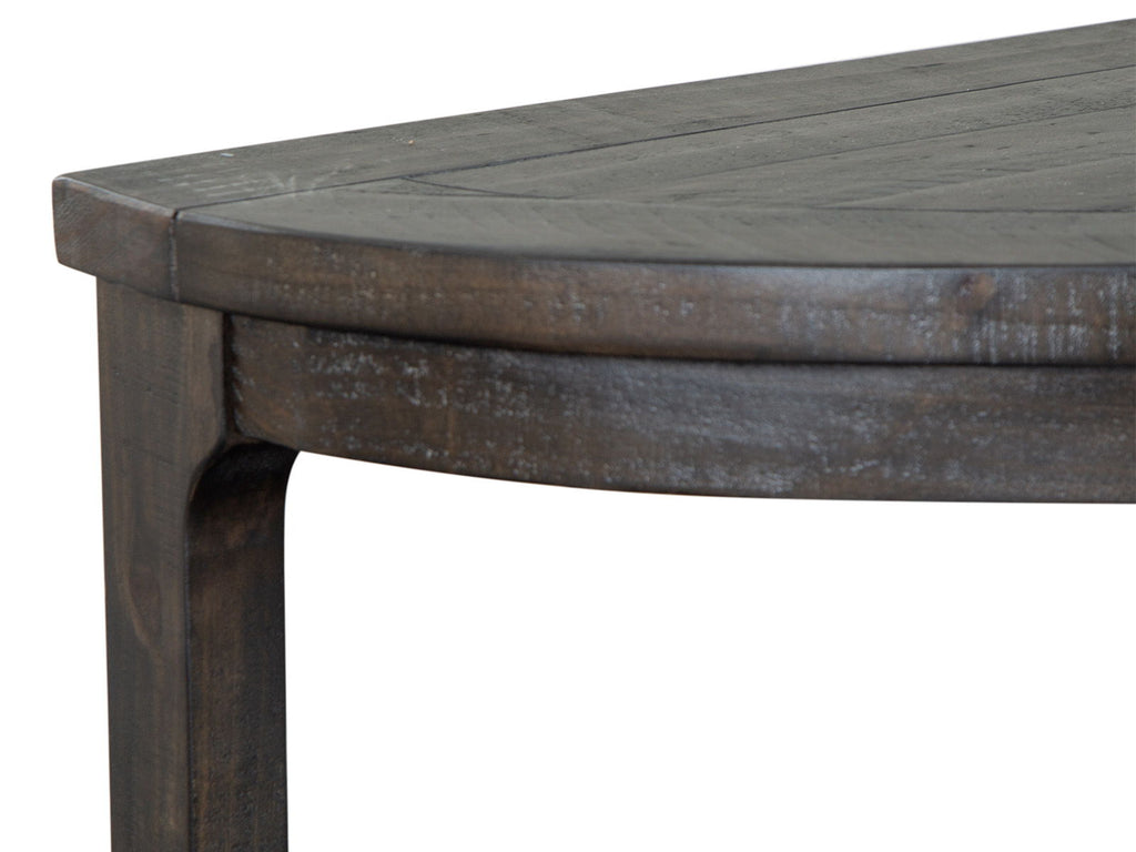 Boswell - Demilune Sofa Table - Peppercorn