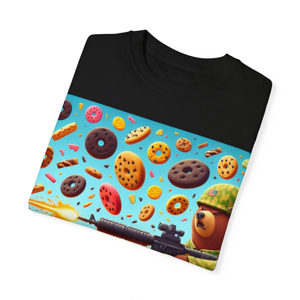 T-Shirt Solider Bear in a Cookie War Design