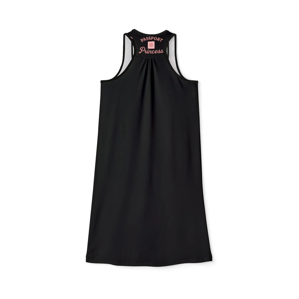 Passport Princess Racerback Dress | Travel Outfit, Vacation Dress, Summer Style, Resort Wear, Gift for Her