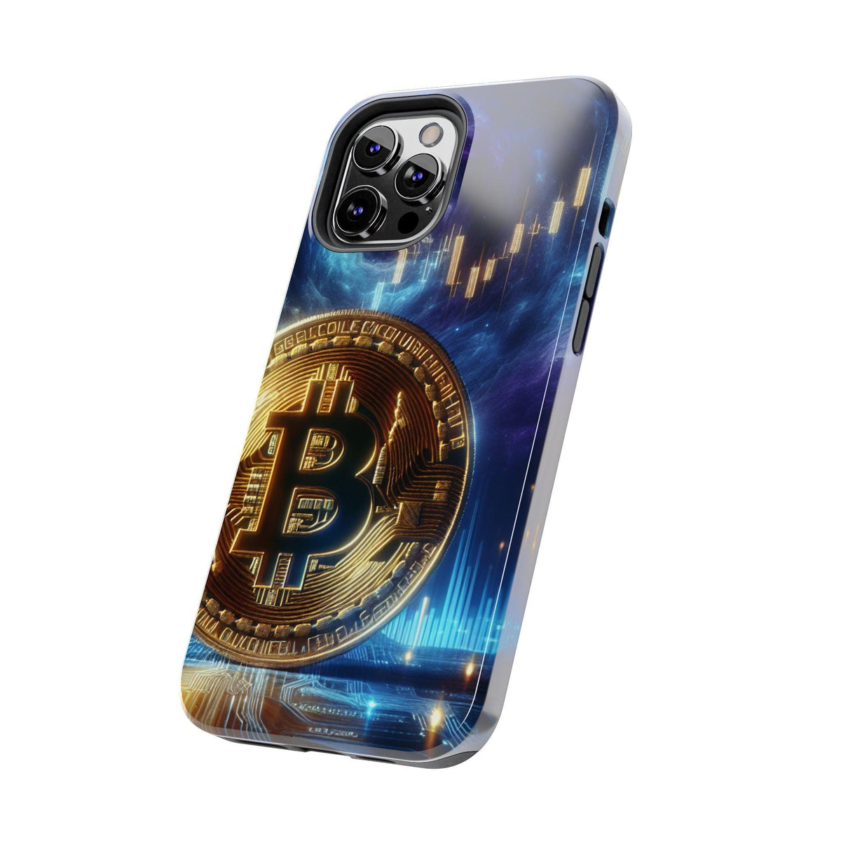 Bitcoin Chart Tough Phone Case