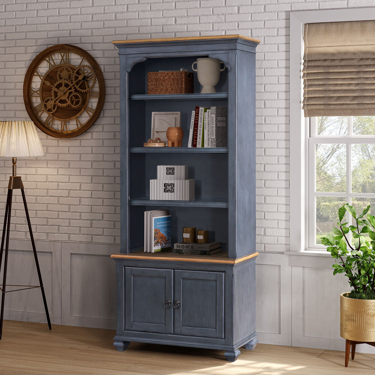 Universal Pier Bookcase - Blue