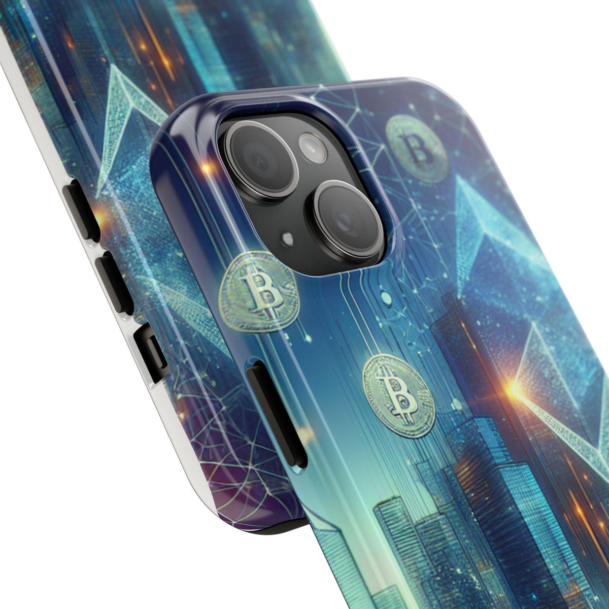 Phone Case - Cryptocurrency Enthusiasts Futuristic Design
