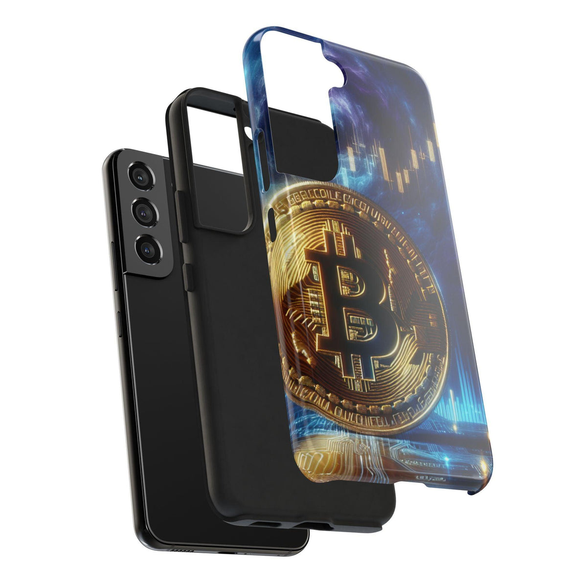 Bitcoin Chart Tough Phone Case