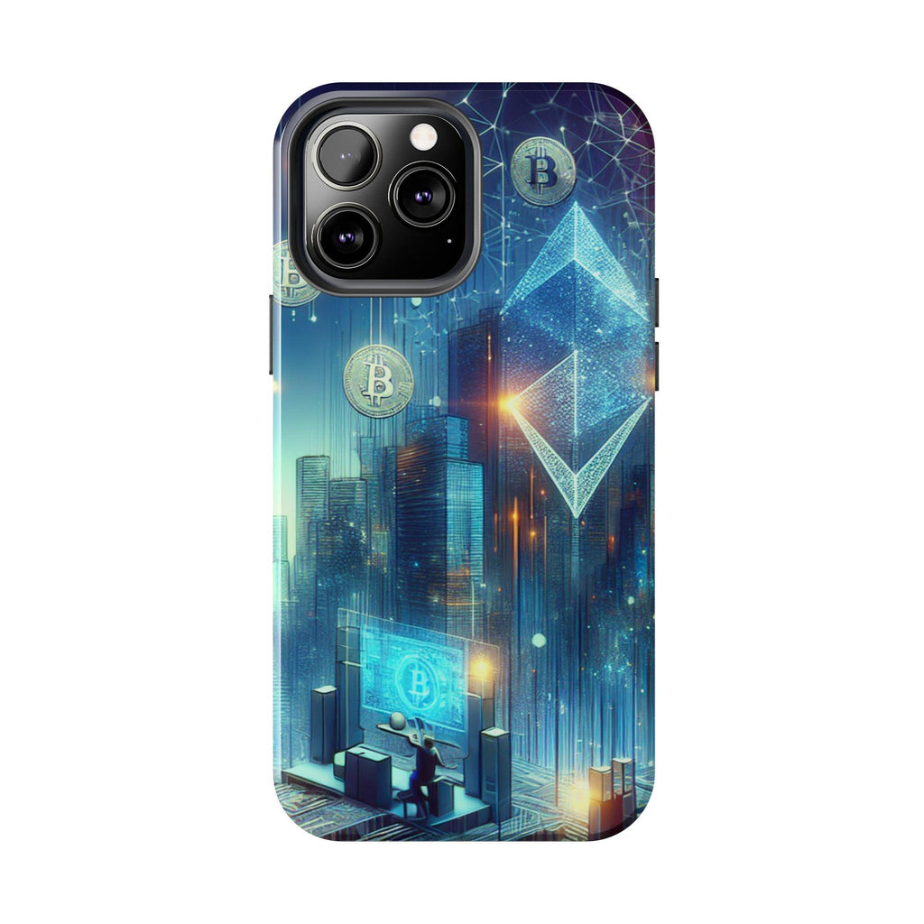 Phone Case - Cryptocurrency Enthusiasts Futuristic Design