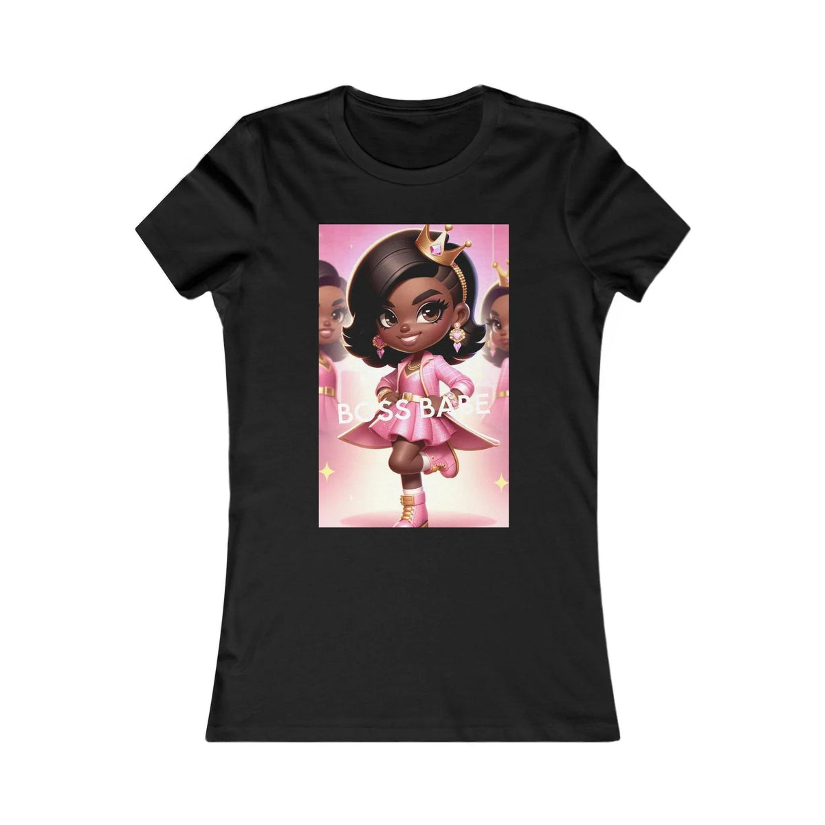 Boss Babe T-Shirt with Empowering Pink Design: Celebrate Strength and Style