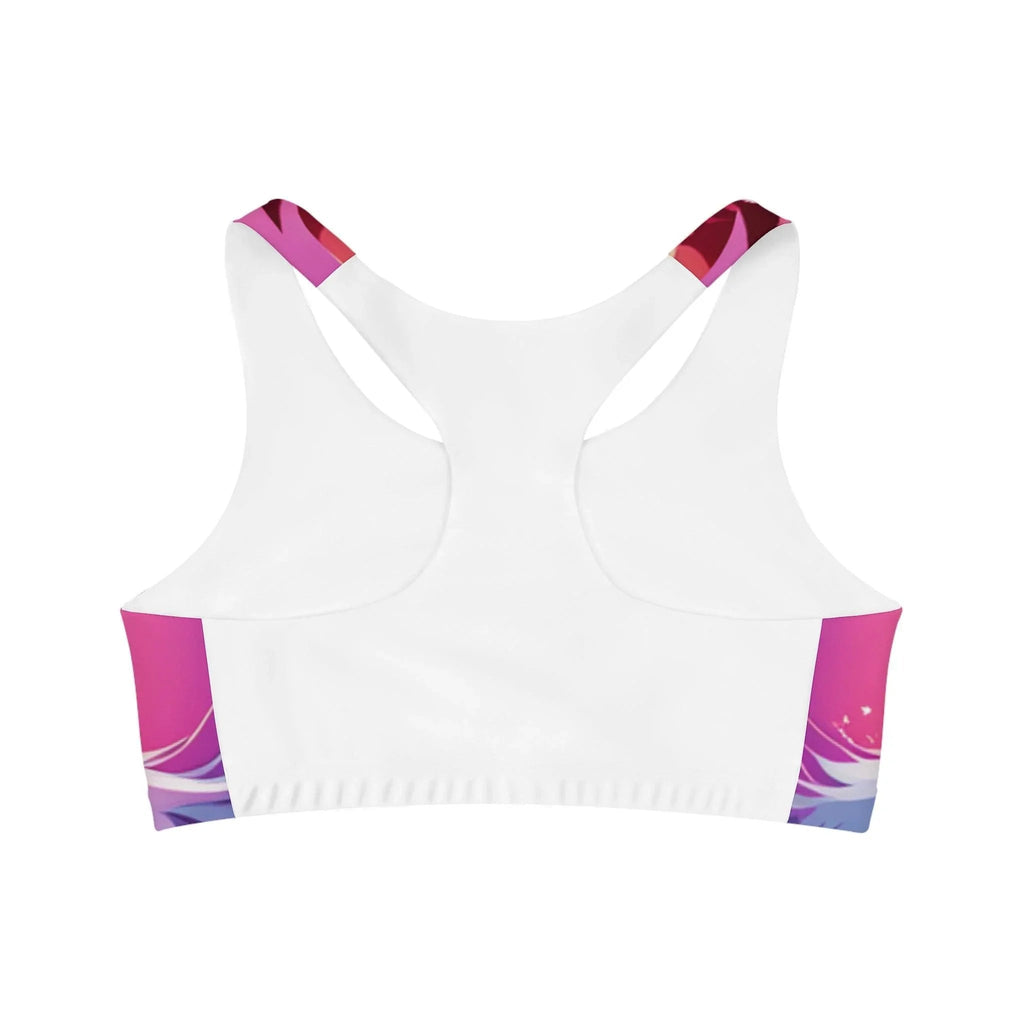 Vibrant Goat-Themed Sports Bra: Energize Your Workout with Playful Style