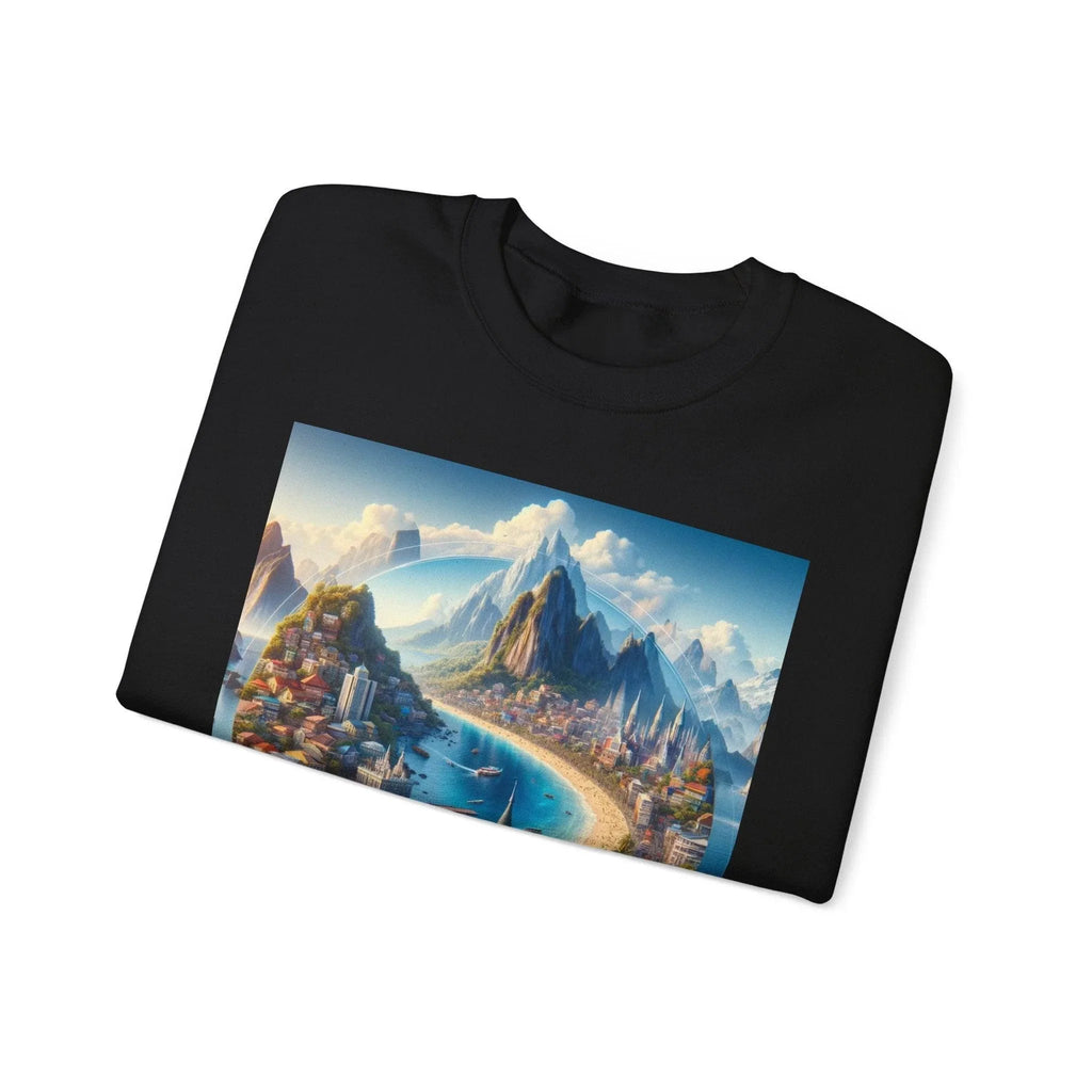 High-Quality 3D Travel and Exploration SweatShirt: Journey in Style