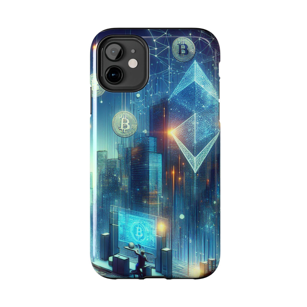 Phone Case - Cryptocurrency Enthusiasts Futuristic Design