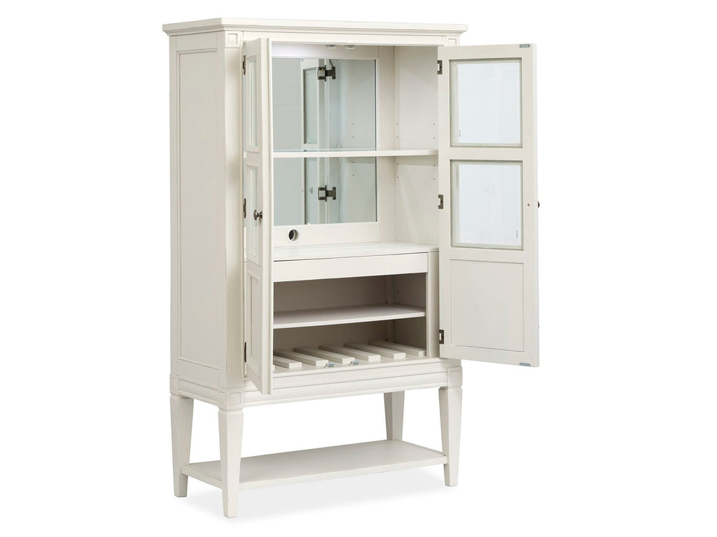 Willowbrook - Display Cabinet - Egg Shell White
