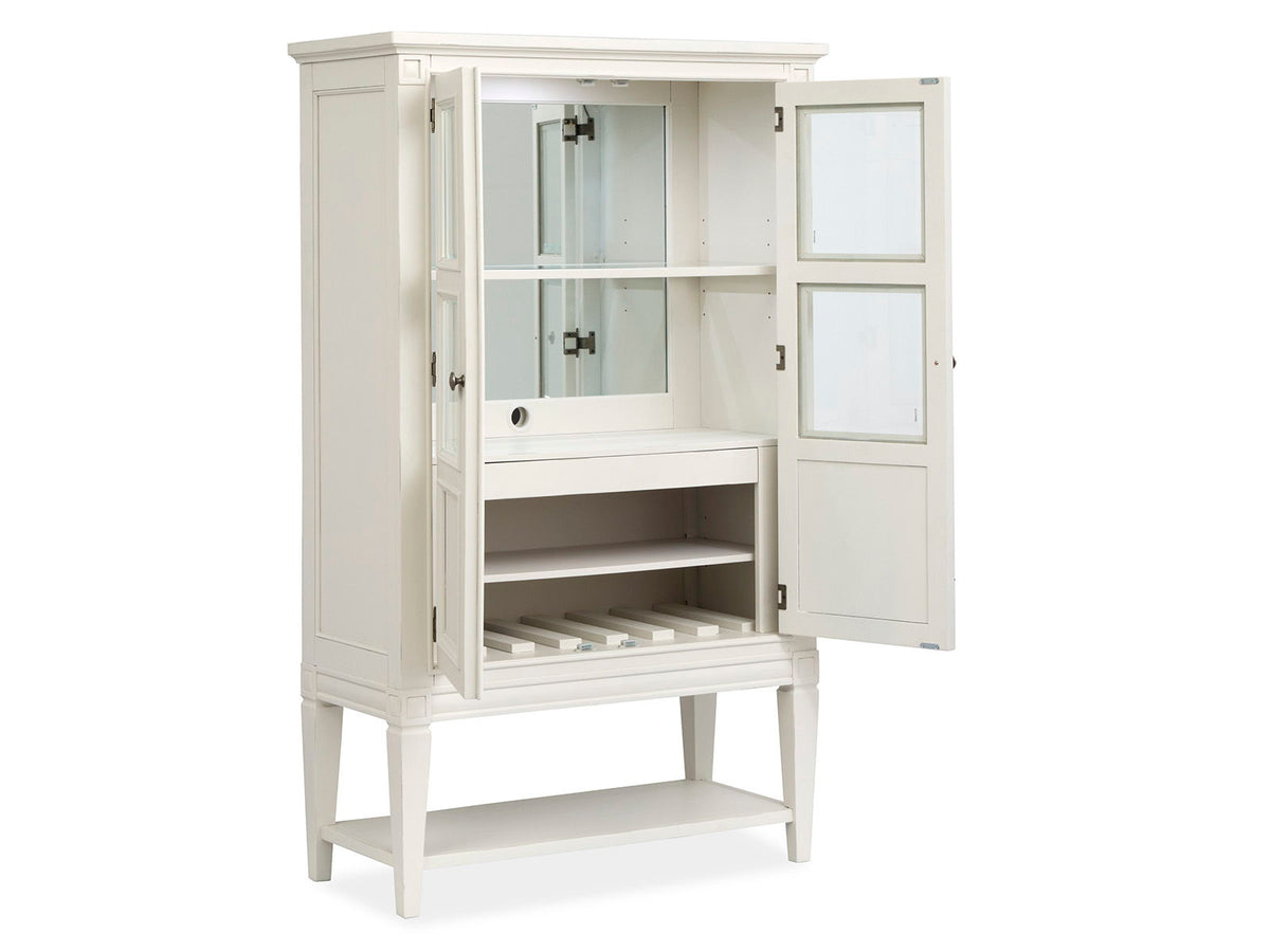Willowbrook - Display Cabinet - Egg Shell White