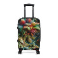 Suitcase Cover Tropical Rainforest Vivid Flowers