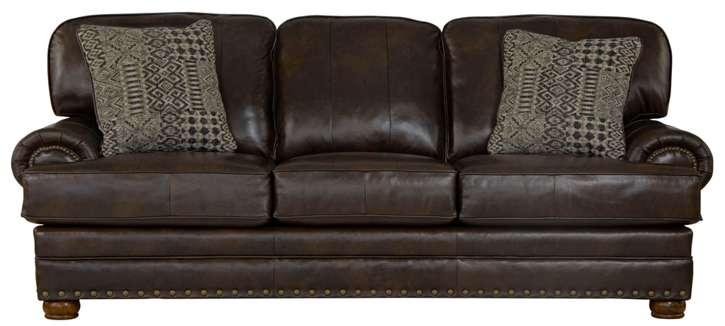 Roberto - Leather Sofa - Cocoa