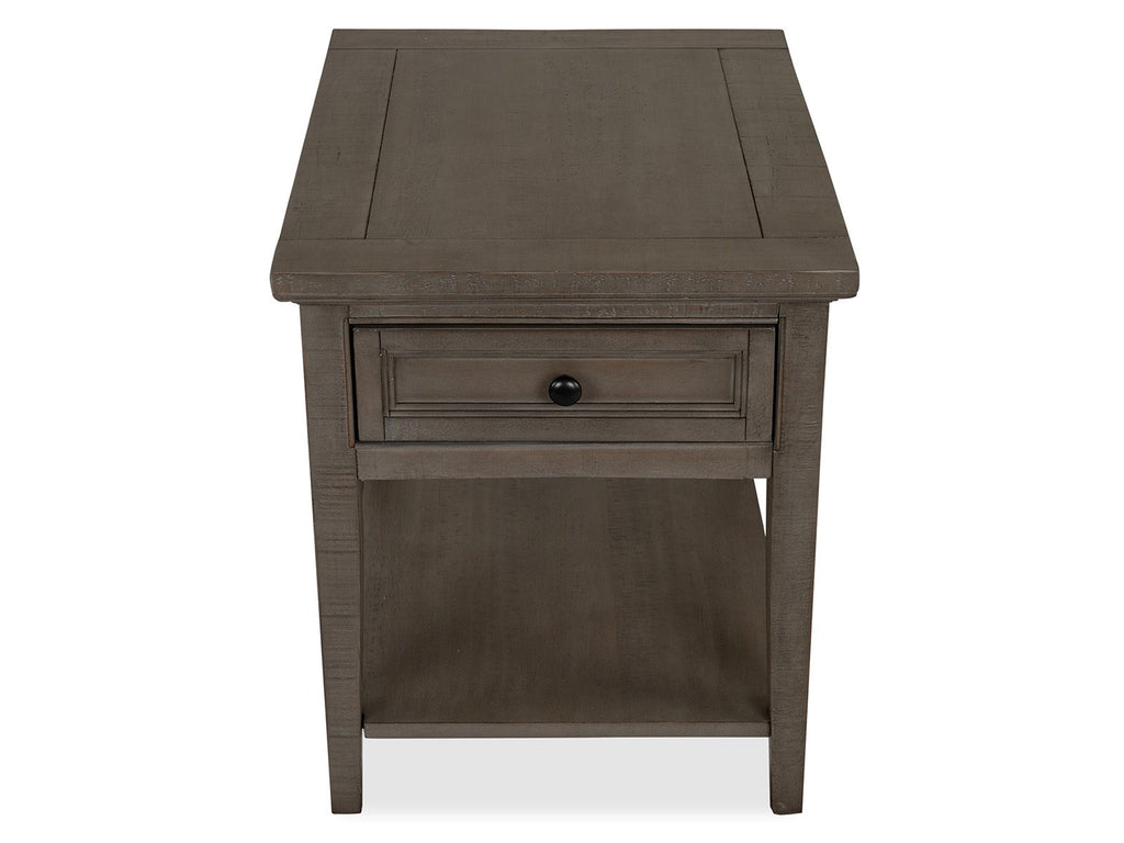 Paxton Place - Rectangular End Table - Dovetail Gray