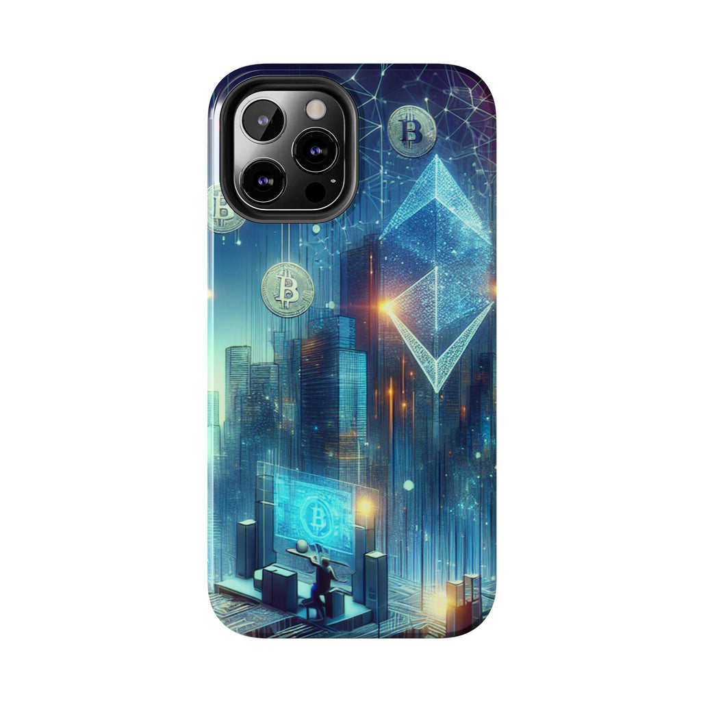 Phone Case - Cryptocurrency Enthusiasts Futuristic Design