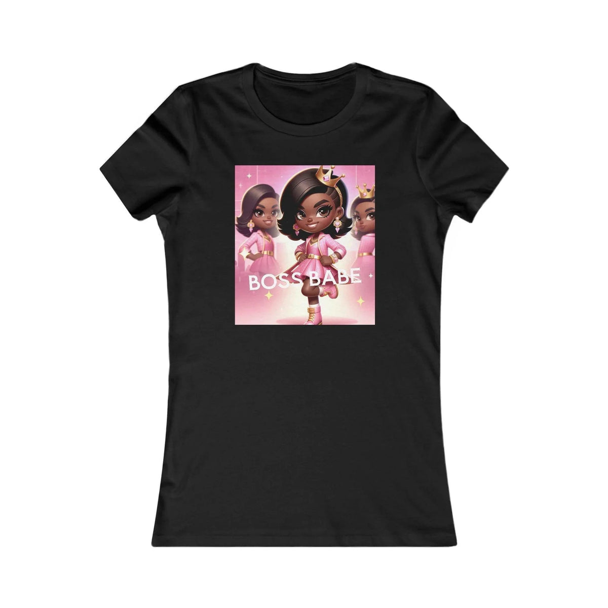 Boss Babe T-Shirt with Empowering Pink Design: Celebrate Strength and Style