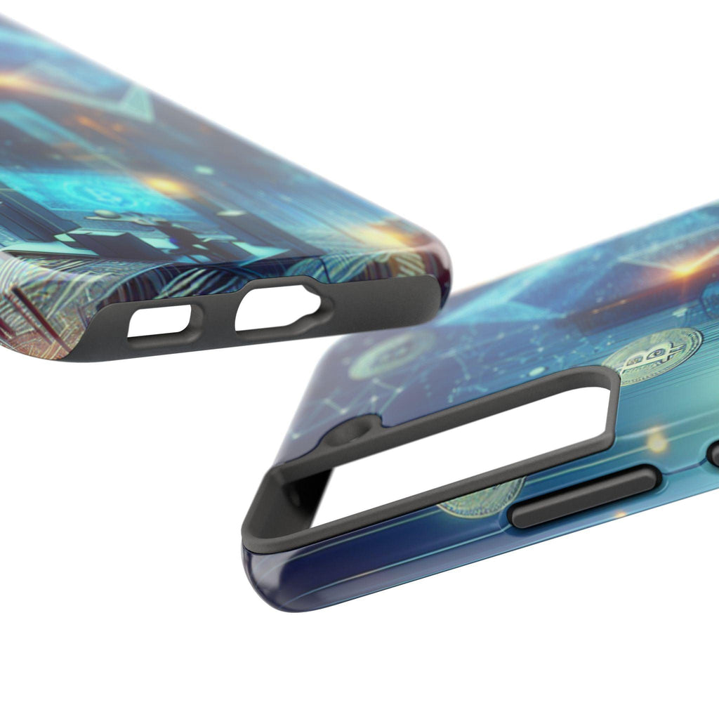 Phone Case - Cryptocurrency Enthusiasts Futuristic Design