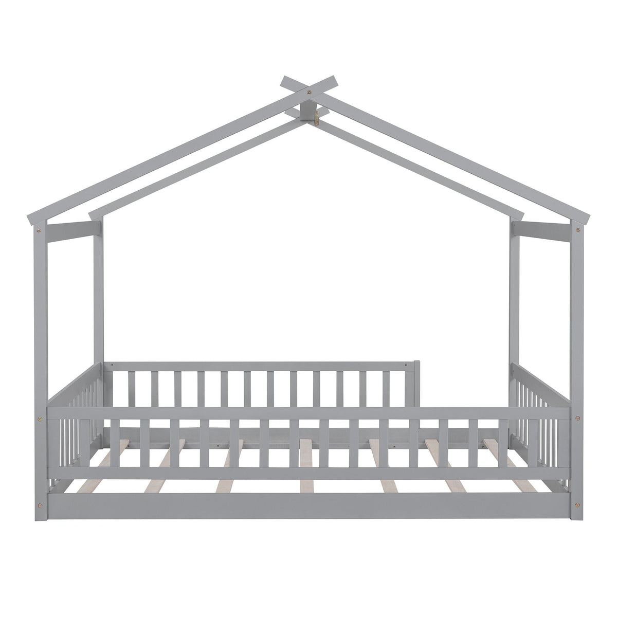 Bed House Bed Frame With Fence