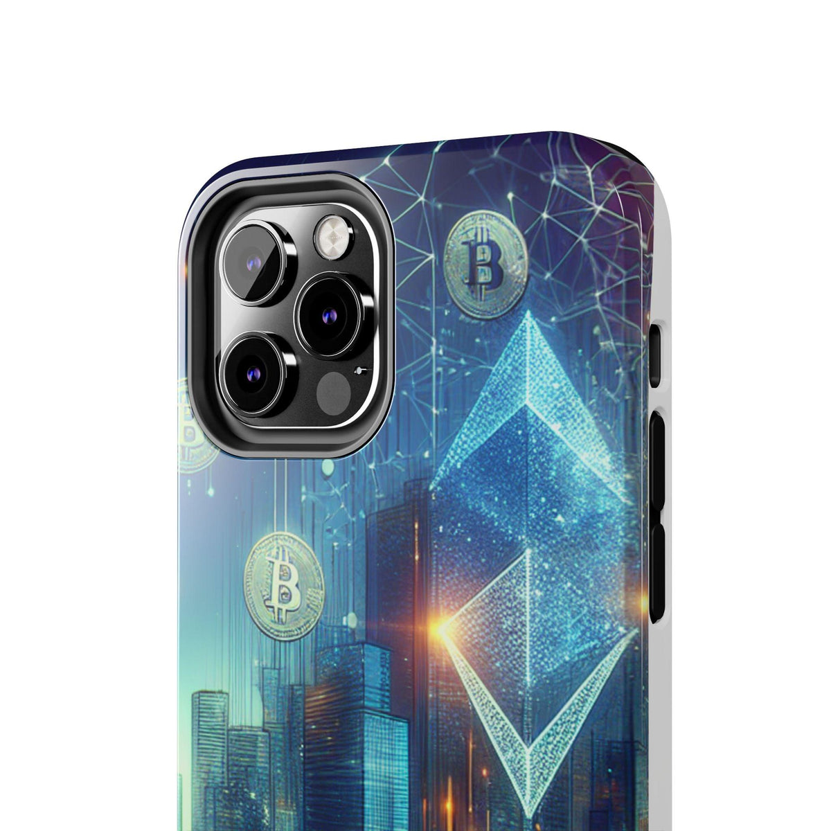 Phone Case - Cryptocurrency Enthusiasts Futuristic Design
