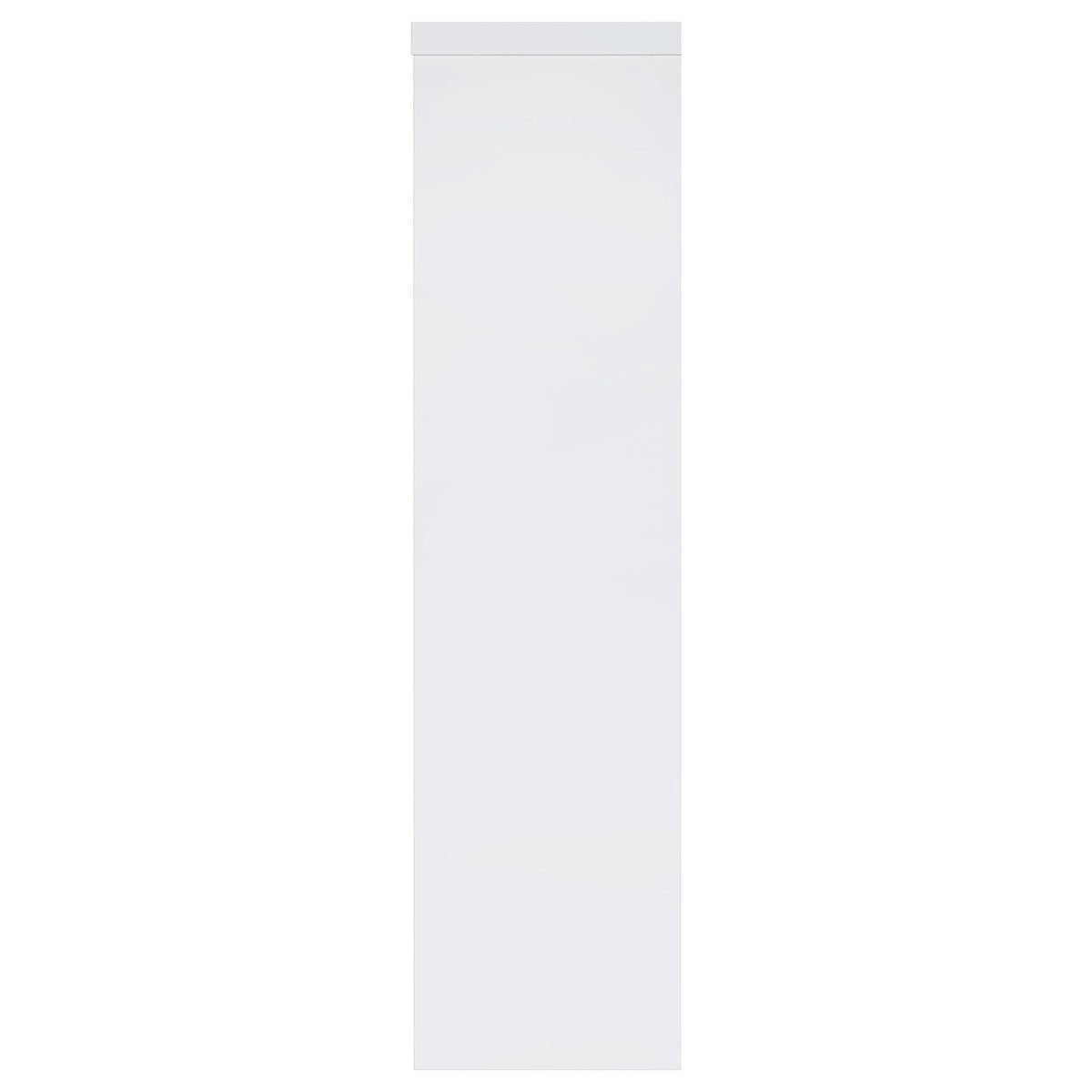 Jude 3-shelf Engineered Wood Media Tower High Gloss White