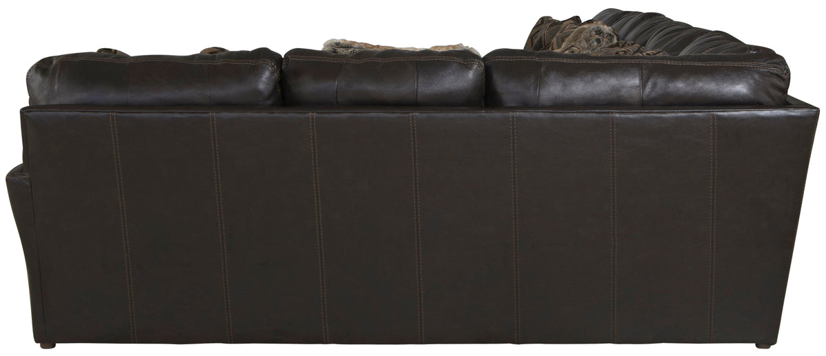 Denali - Italian Leather Match Sectional