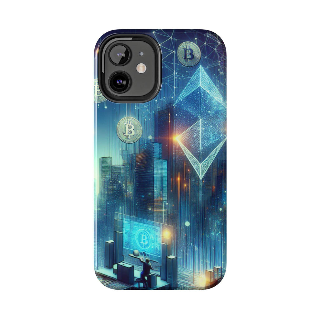 Phone Case - Cryptocurrency Enthusiasts Futuristic Design