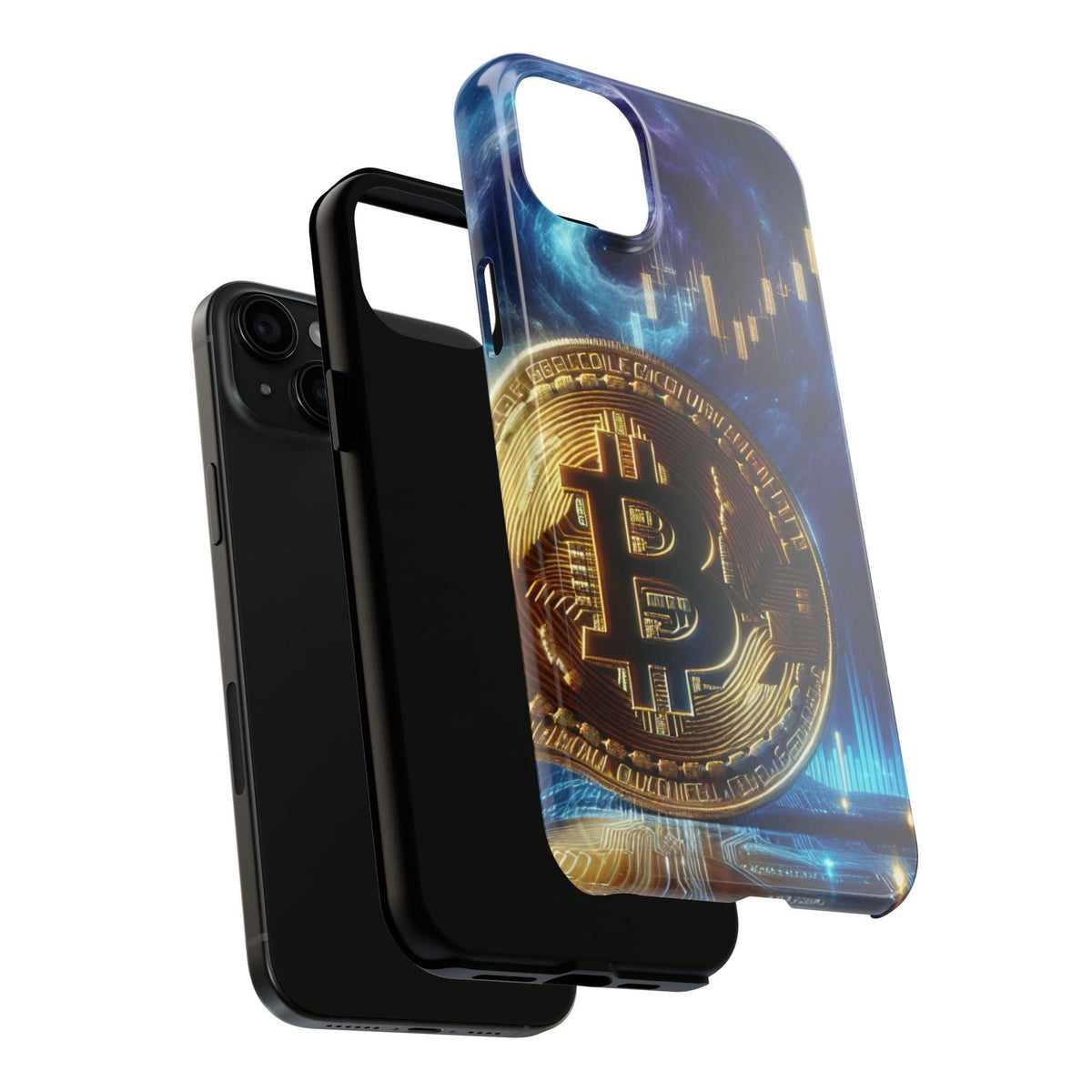 Bitcoin Chart Tough Phone Case