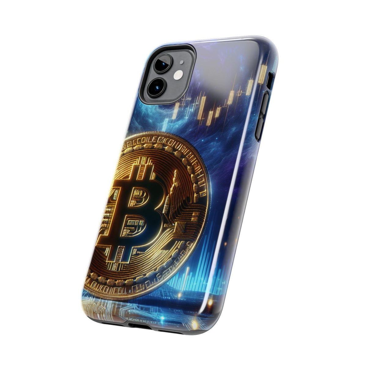 Bitcoin Chart Tough Phone Case