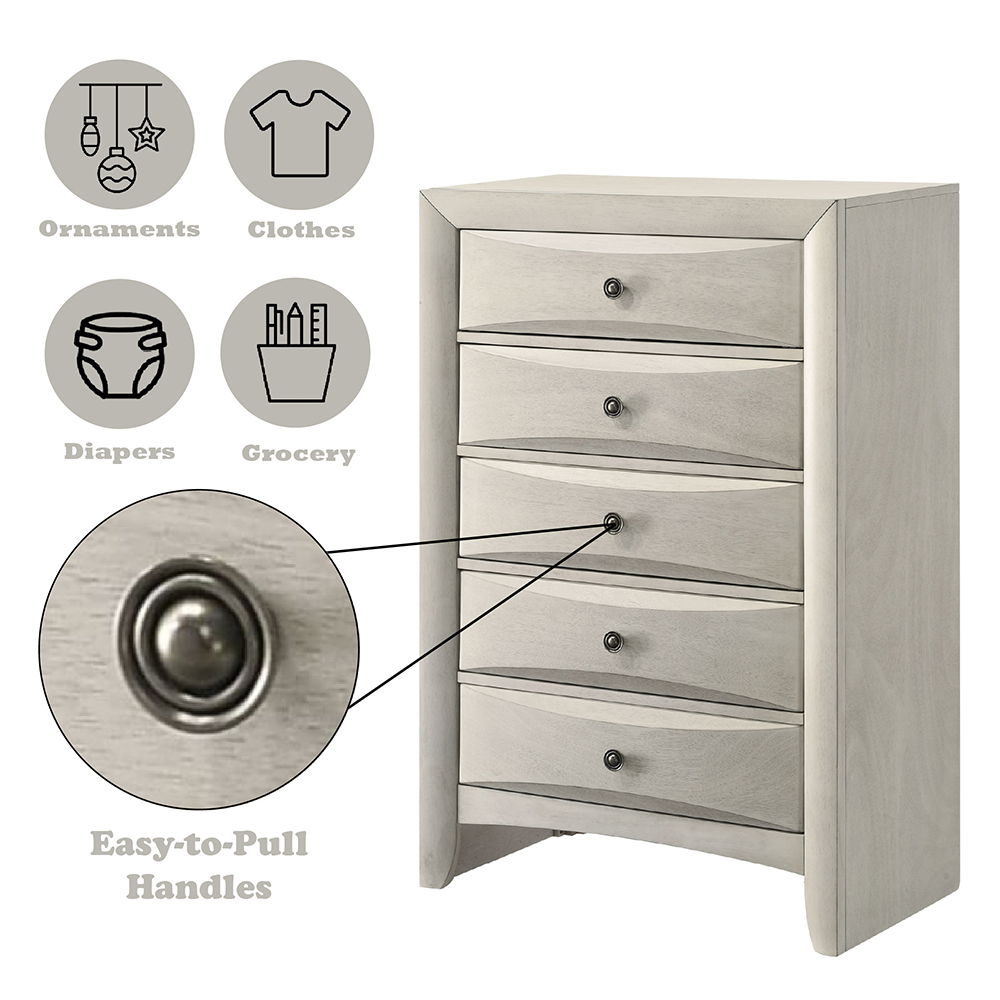 Ramondi - Chest - Antique White