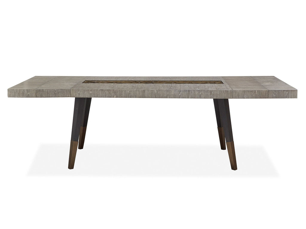 Ryker - Rectangular Dining Table - Nocturn Black And Coventry Gray