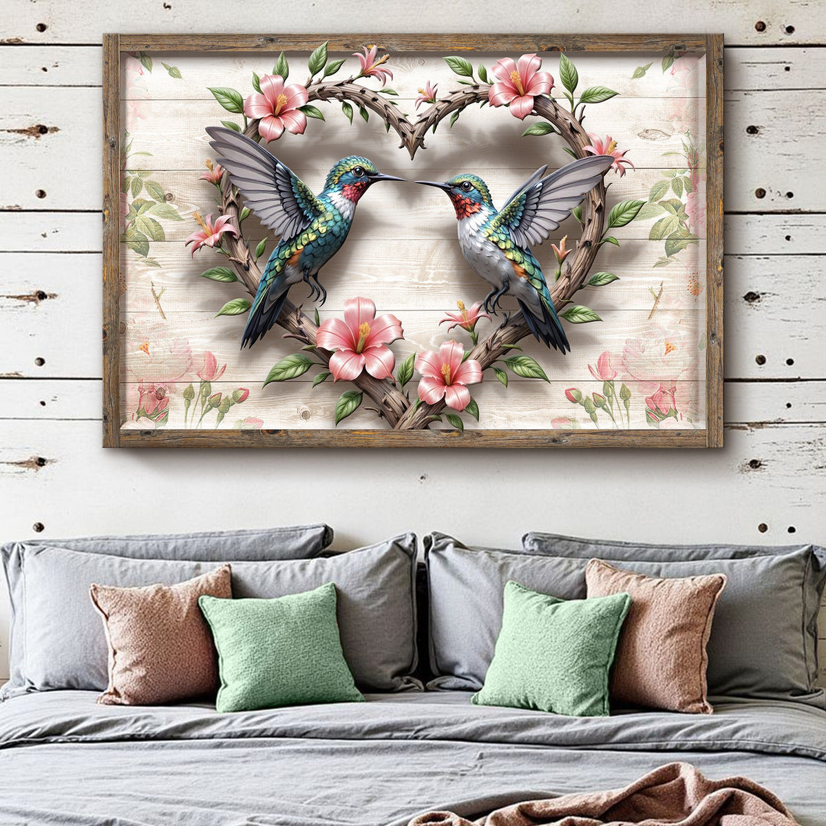 Hummingbirds Wall Art II