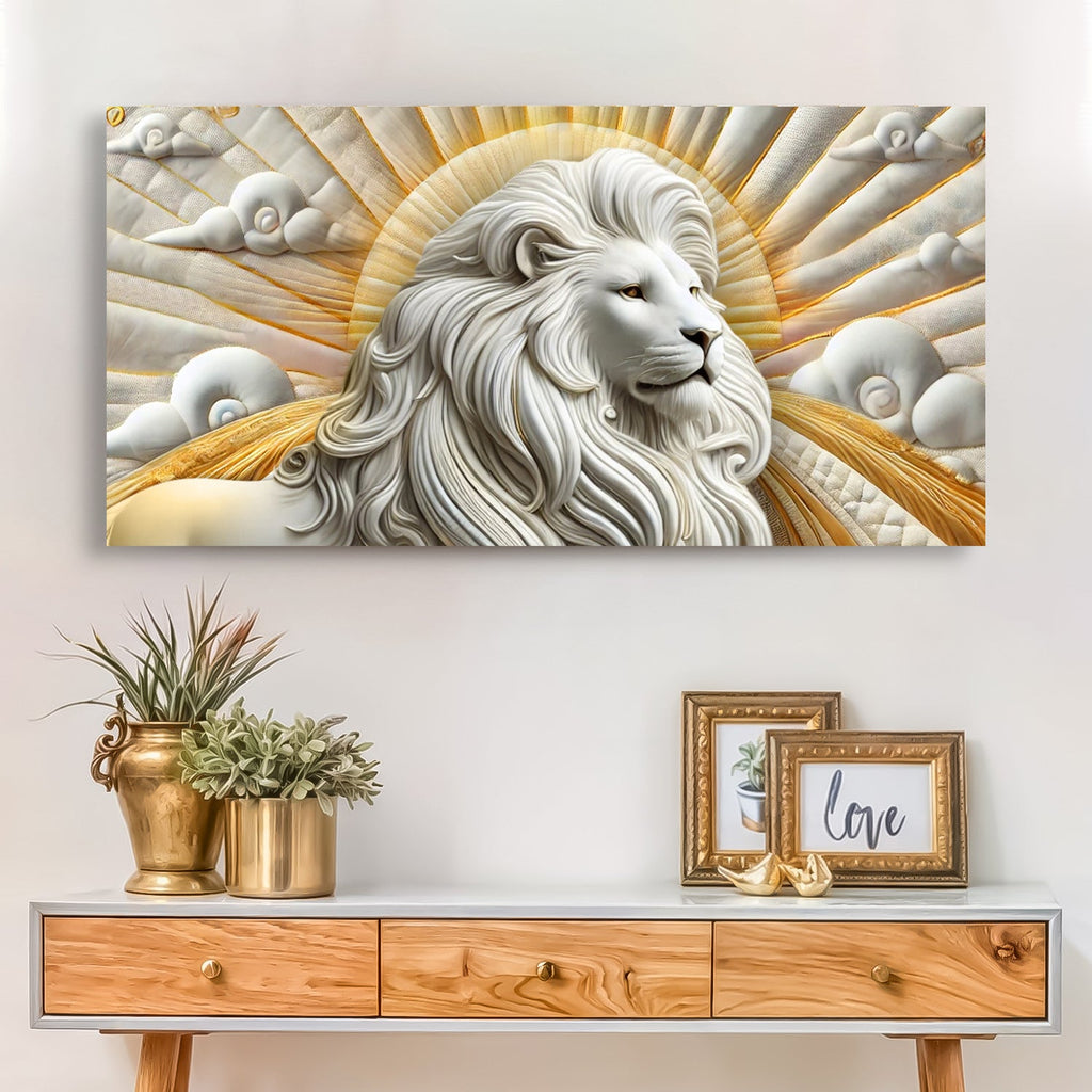 Majestic Lion Wall Art III