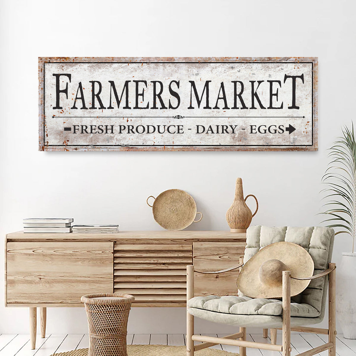 Farmers Market Sign III