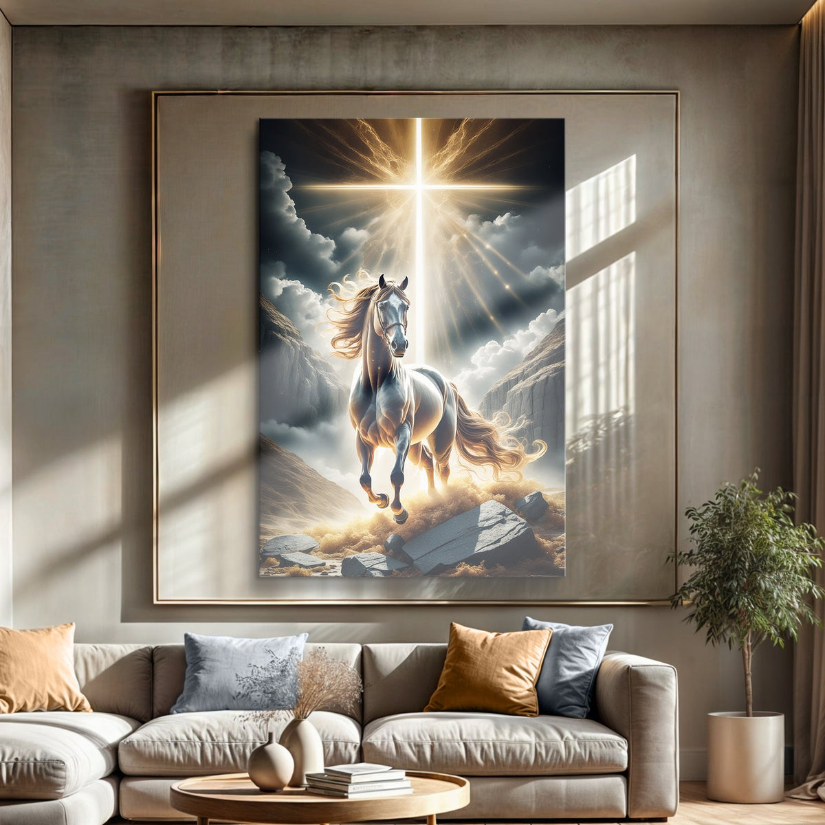 Horse Faith Wall Art II