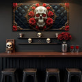 Rose and Skull Wall Art VII