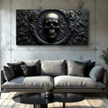 Rose and Skull Wall Art VI
