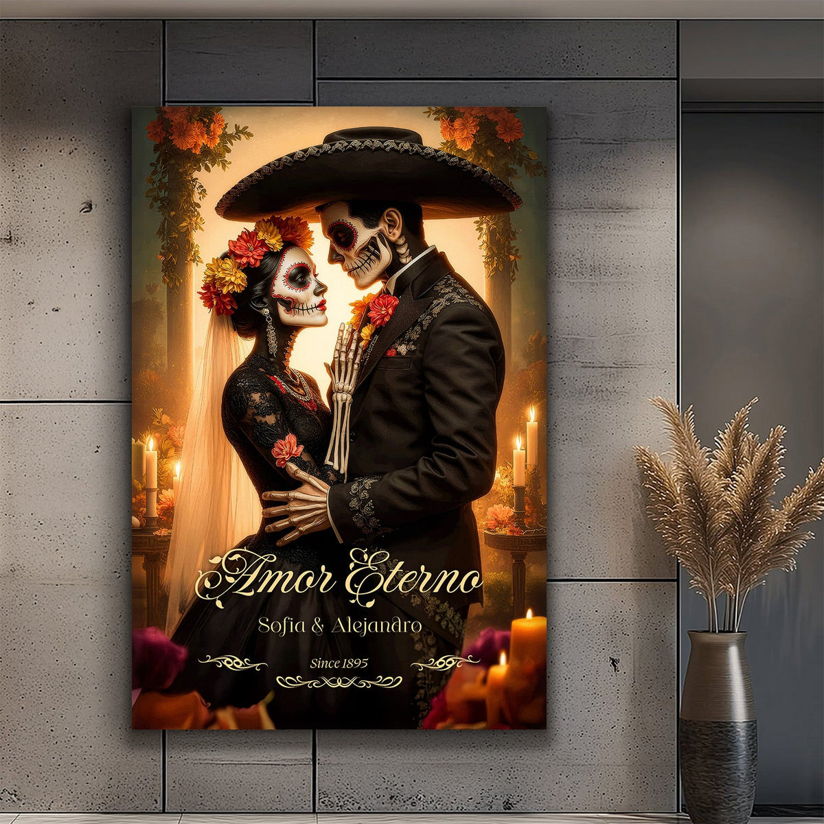 Personalized Eternal Love Halloween Sign