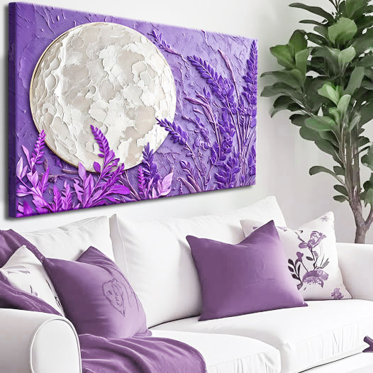 Lavander Moon Wall Art