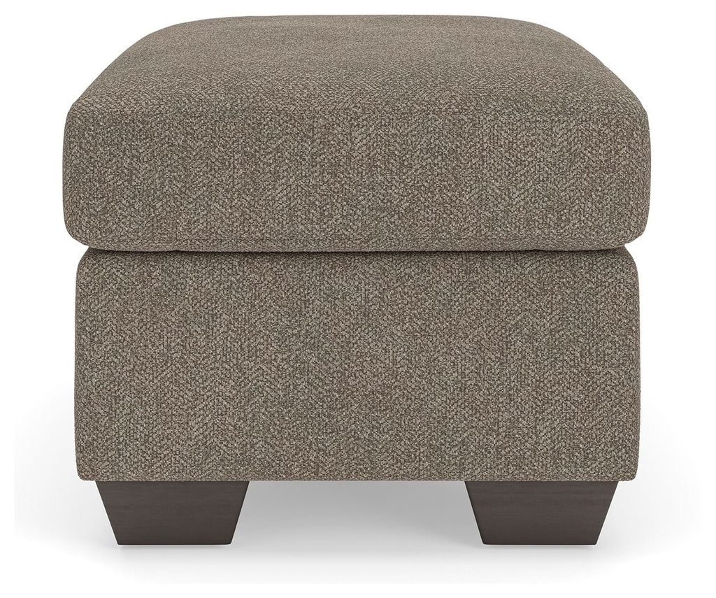 Triston-Peaks - Ottoman - Suede