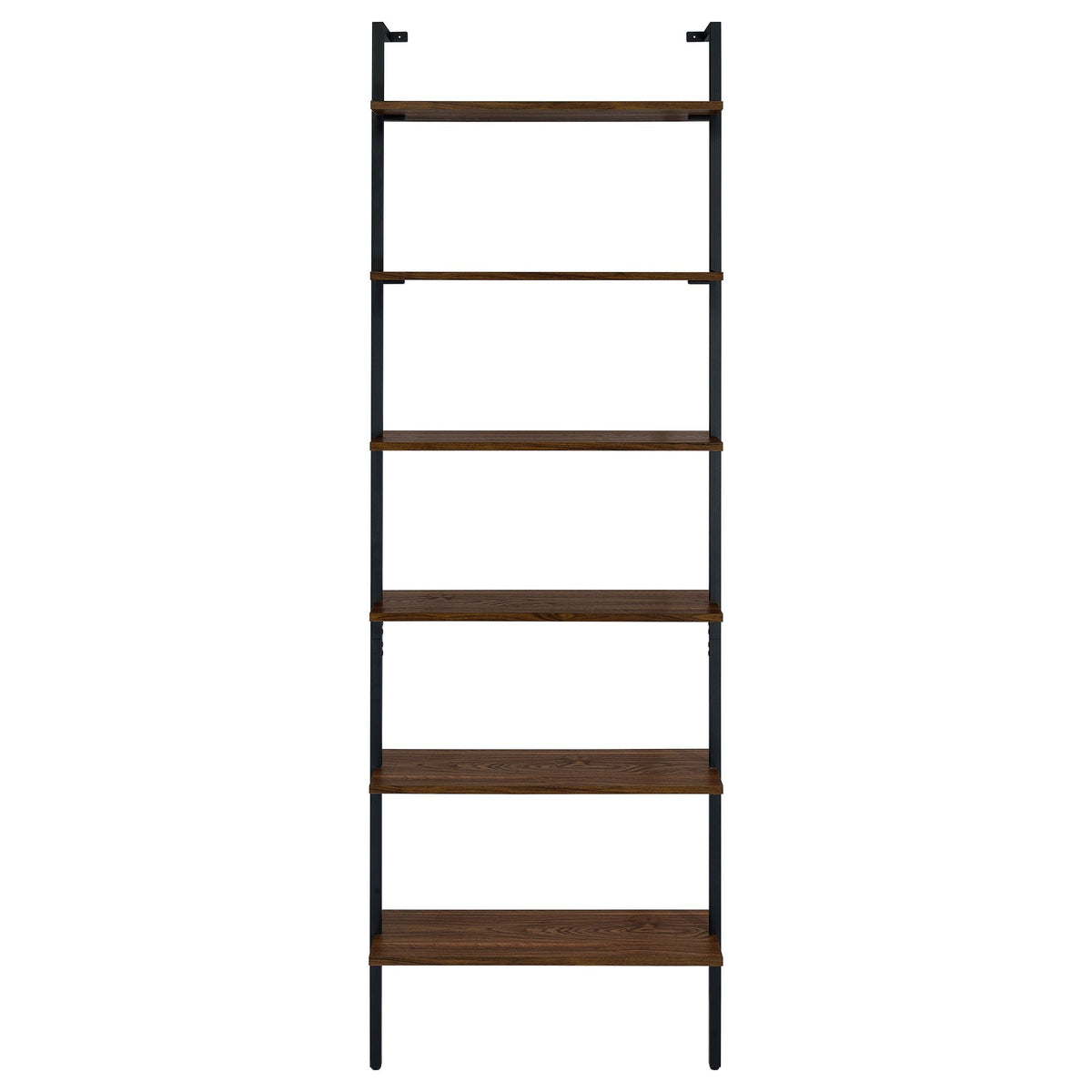Owens 96-inch 6-shelf Wall Bookshelf Walnut
