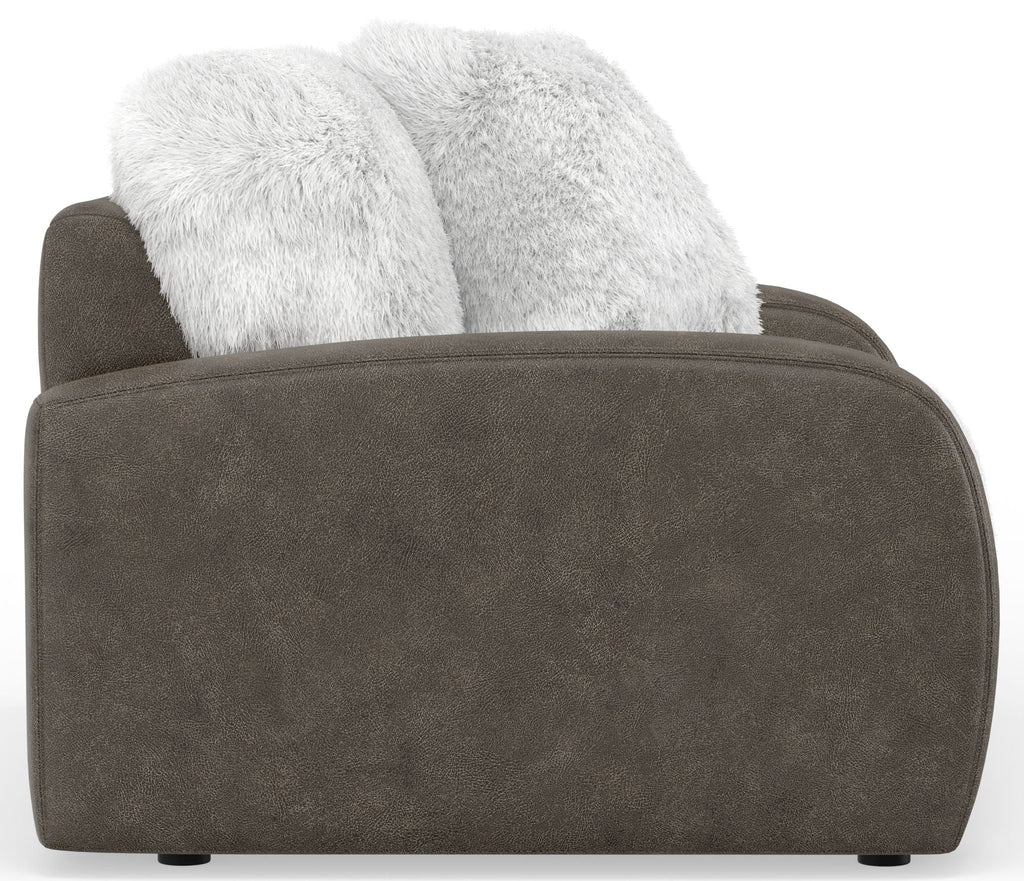 Snowball - Chair & 1/2 - Taupe / Natural