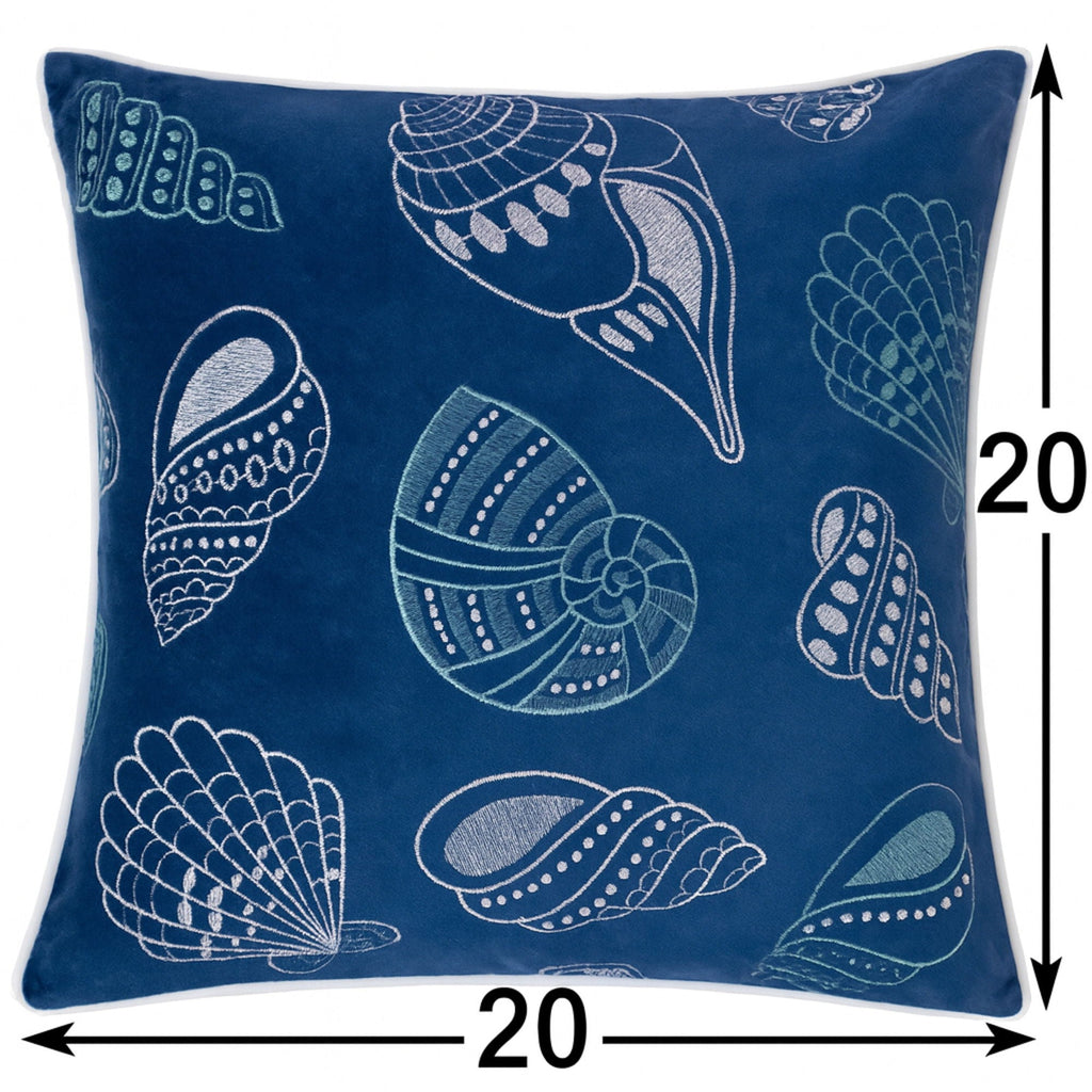 Seashells Pillow Cover